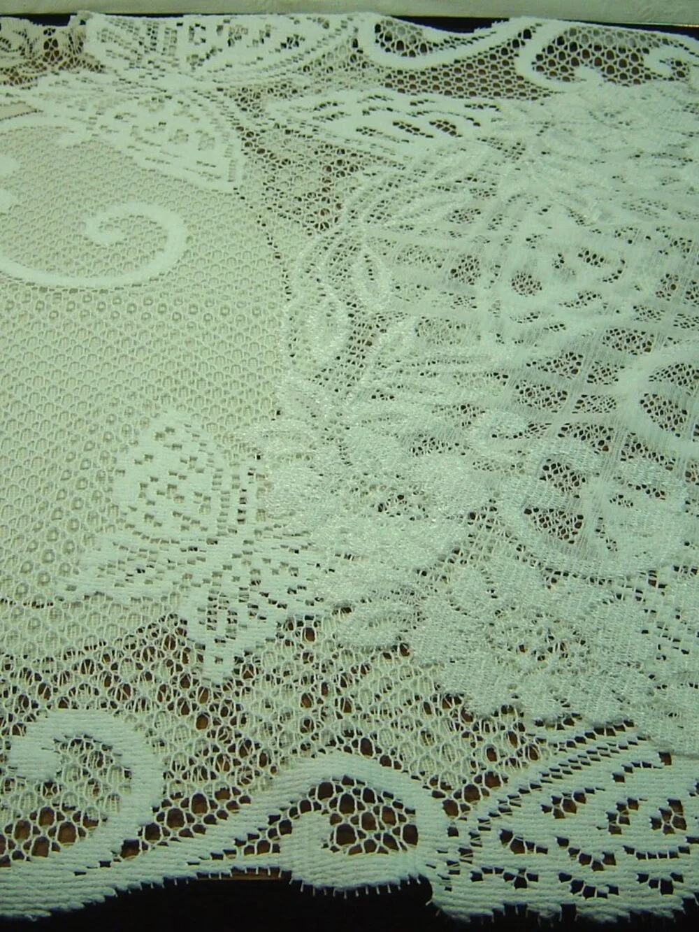 Lot of 3 lace doilies-2 white & 1 off white-all different